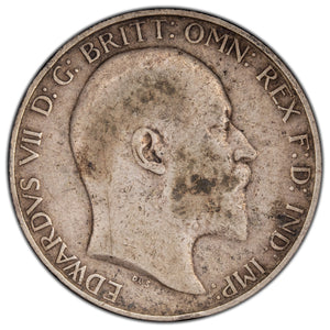 SOLD Great Britain 1909 Florin Silver Coin