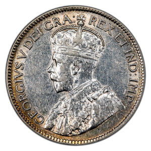 SOLD Canada 1933 25 Cents Quarter Silver Coin - Extra Fine