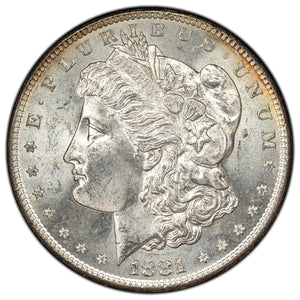 SOLD United States 1881-S $1 Morgan Silver Dollar Coin - BU