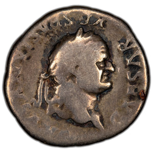 SOLD Ancient Rome AD 77-78 Vespasian AR Denarius Coin RIC #980 - 3.15g