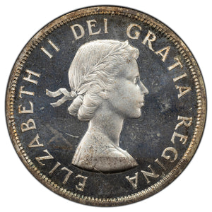SOLD Canada 1956 $1 Silver Dollar Coin - PL Proof-Like Strike