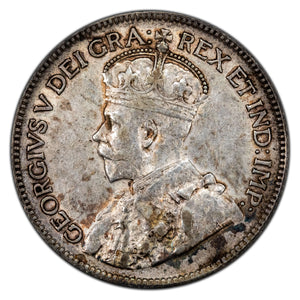 SOLD Canada 1935 25 Cents Quarter Silver Coin - Extra Fine