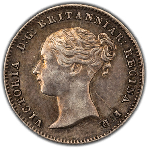 SOLD Great Britain 1838 4d Four Pence Silver Coin KM #731