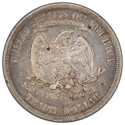 SOLD United States 1877 $1 Trade Dollar Silver Coin
