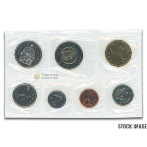 Canada 2005 7-Coin PL Proof-Like Mint Coin Set - Plastic Only