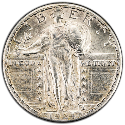 SOLD United States 1924-S 25c Standing Liberty Quarter Silver Coin