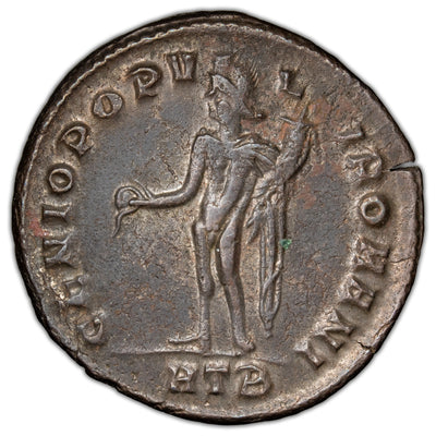 SOLD Ancient Rome AD 297-98 Galerius Heraclea AE Follis Coin RIC #20b 9.65g