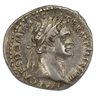 SOLD Ancient Rome AD 89 Domitian Denarius Silver Coin RIC #686