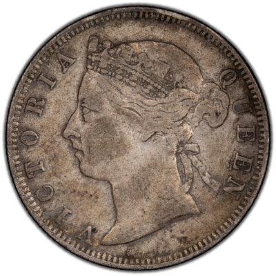 Hong Kong 1894 20 Cents Silver Coin