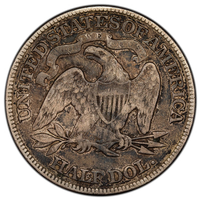 SOLD United States 1877 50 Cents Seated Liberty Half Dollar Silver Coin