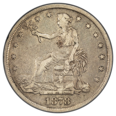 SOLD United States 1878-S $1 Trade Dollar Silver Coin
