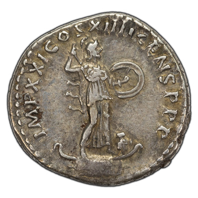 SOLD Ancient Rome AD 89 Domitian Denarius Silver Coin RIC #686