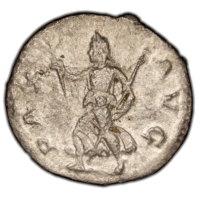 Ancient Rome AD 222-235 Severus Alexander AR Denarius Coin RIC #168 2.53g