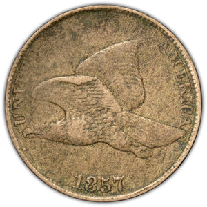 SOLD United States 1857 Flying Eagle One Cent Coin