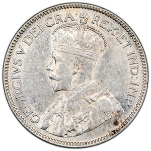 SOLD Canada 1930 25 Cents Quarter Silver Coin - EF-40