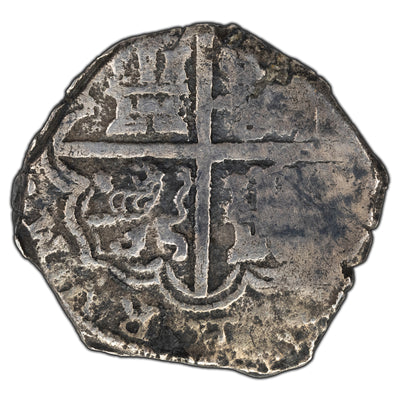 SOLD Spain Felipe IV 4 Reales Cob Silver Coin KM #35