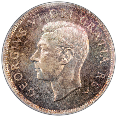 Canada 1949 $1 Silver Dollar Coin - PCGS MS-67