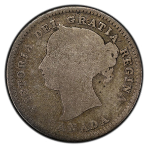 SOLD Canada 1871 10 Cents Dime Silver Coin