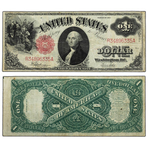 SOLD United States 1917 $1 Legal Tender Large Size Note - VF