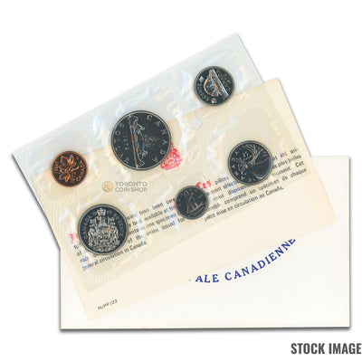 Canada 1972 6-Coin PL Proof-Like Mint Coin Set - Envelope + COA
