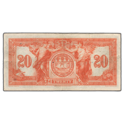 SOLD $20 1935 Canadian Bank of Commerce Chartered Note #75-18-10 - VF/EF