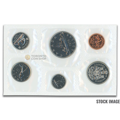 Canada 1976 Detached Jewel 6-Coin PL Proof-Like Mint Coin Set - Envelope + COA