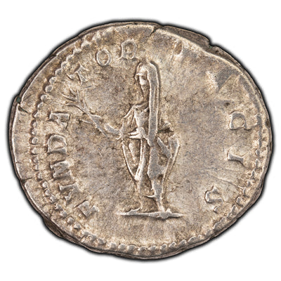 SOLD Ancient Rome Septimus Severus AD 202-212 Denarius Silver Coin RIC #265
