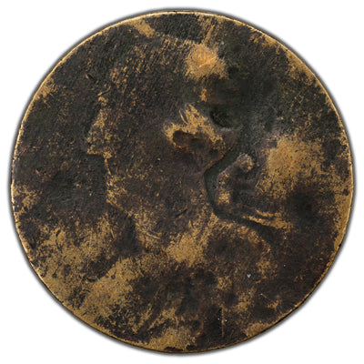 Canada Pre-Confederation 1/2d Half Penny Blacksmith Token BL-10 - Damaged