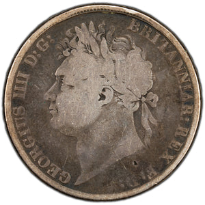 SOLD Great Britain 1821 Secundo Crown Silver Coin