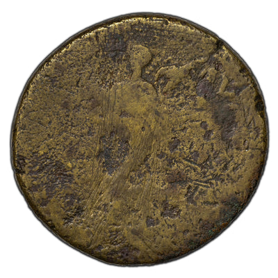 SOLD Ancient Rome AD 64-7 Nero Dupondis Coin RIC #522