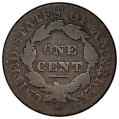 United States 1827 Coronet Head Large Cent Coin