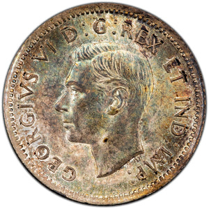 SOLD Canada 1937 10 Cents Dime SIlver Coin - Choice Uncirculated