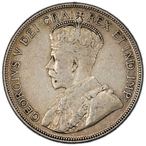 SOLD Canada 1936 50 Cents Half Dollar Silver Coin - Fine