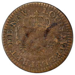 French Guiana 1789 A 2 Sous Coin