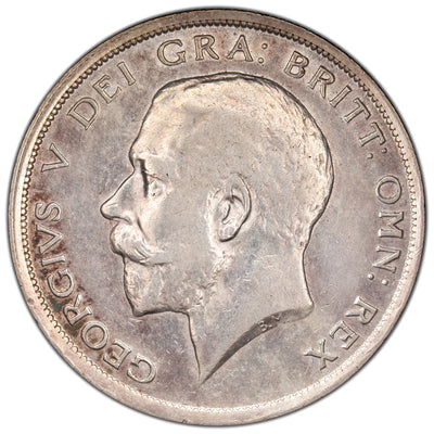 Great Britain 1916 Half Crown Silver Coin KM #818