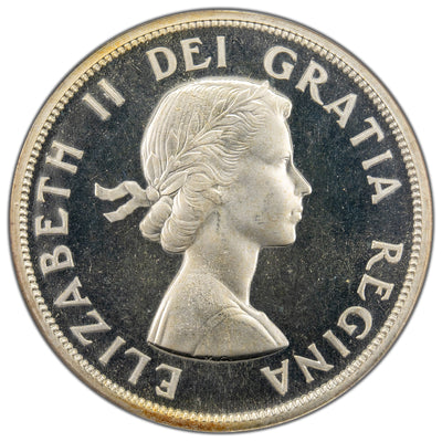 SOLD Canada 1959 $1 Silver Dollar Proof Like Coin - PCGS PL-67
