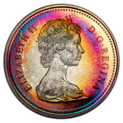 Canada 1971 BC Commemorative Silver Coin $1 Silver Dollar Coin - Nice Colour!