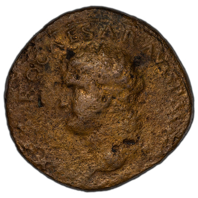 SOLD Ancient Rome AD 64-7 Nero AS RIC #606 - Cleaned