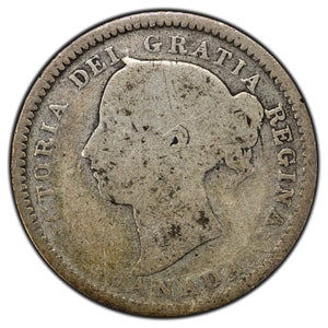 SOLD Canada 1887 10 Cents Dime Silver Coin