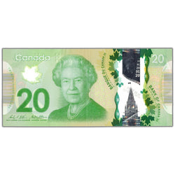 $20 2012 Bank of Canada Note FZT Prefix Low Serial #116 BC-71b - EF