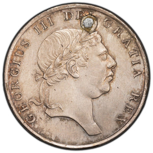 SOLD Great Britain 1813 One Shilling Six Pence 1s6d Silver Bank Token KM #Tn3 - Holed
