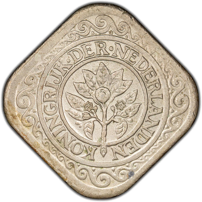 Curacao 1943 5 Cents Coin KM #40