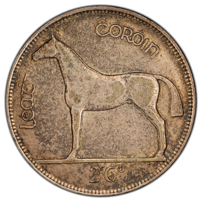 Ireland 1928 Half Crown Silver Coin KM #16