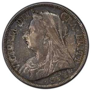 SOLD Great Britain 1899 1/2 Half Crown Silver Coin KM #782