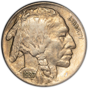 SOLD United States 1937-S 5 Cents Buffalo Nickel Coin