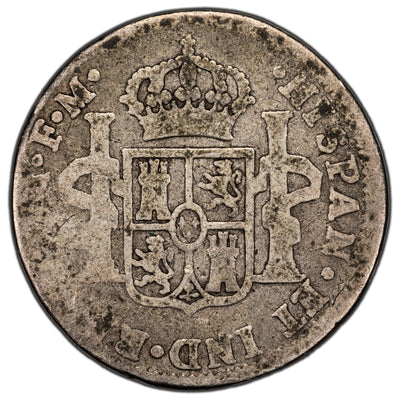 Mexico 1787 Mo FM 2 Reales Silver Coin