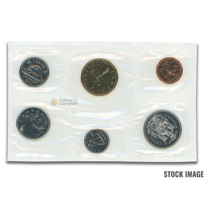 Canada 1989 6-Coin PL Proof-Like Mint Coin Set - Envelope + COA