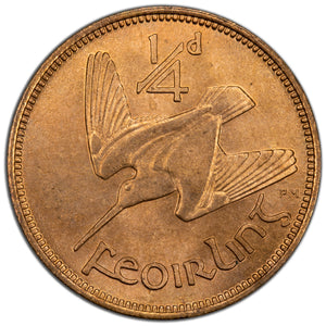SOLD Ireland 1949 Farthing Coin - Uncirculated