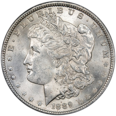 SOLD United States 1889 $1 Morgan Silver Dollar Coin - Uncirculated