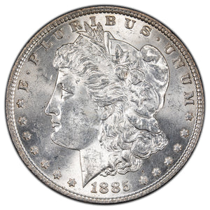 SOLD United States 1885 $1 Morgan Silver Dollar Coin